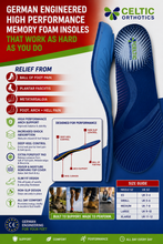 Ladda upp bild till gallerivisning, Celtic Comfort Insoles
